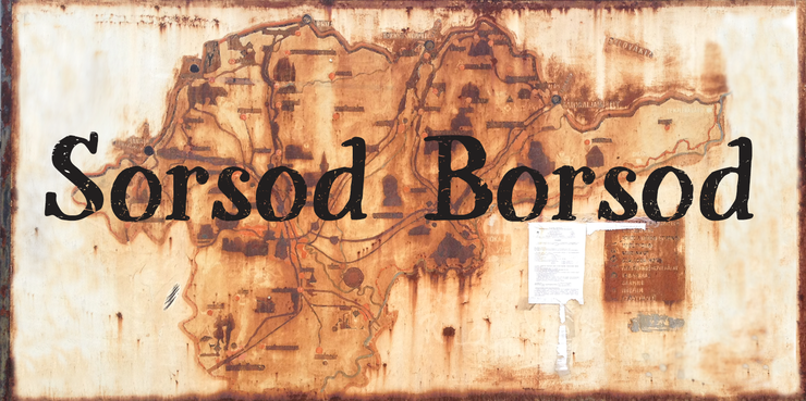 Sorsod Borsod Demo字体 1