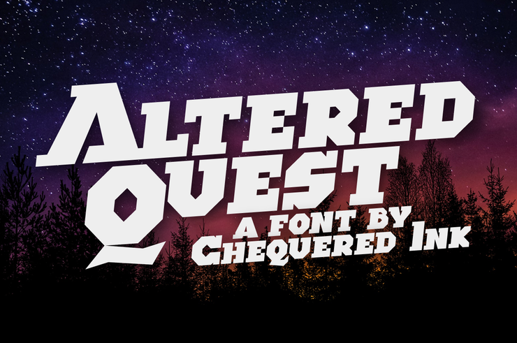 Altered Quest字体 1