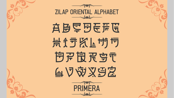 PRIMERA字体 1