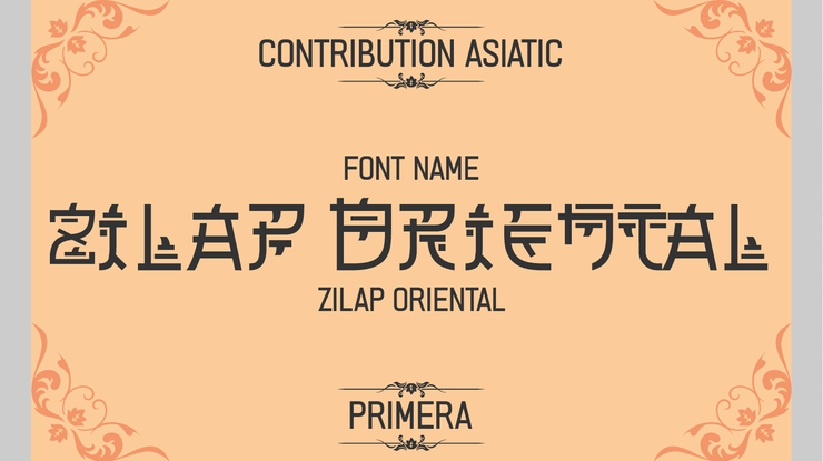 PRIMERA字体 5