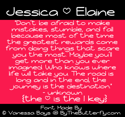 Jessica Elaine字体 3