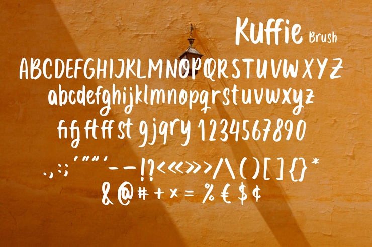Kuffie字体 3