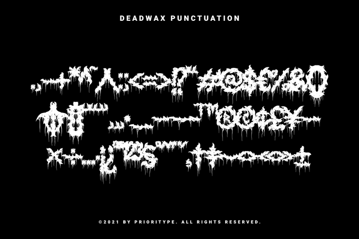 Deadwax字体 5