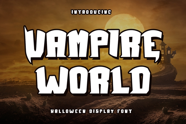 Vampire World字体 4