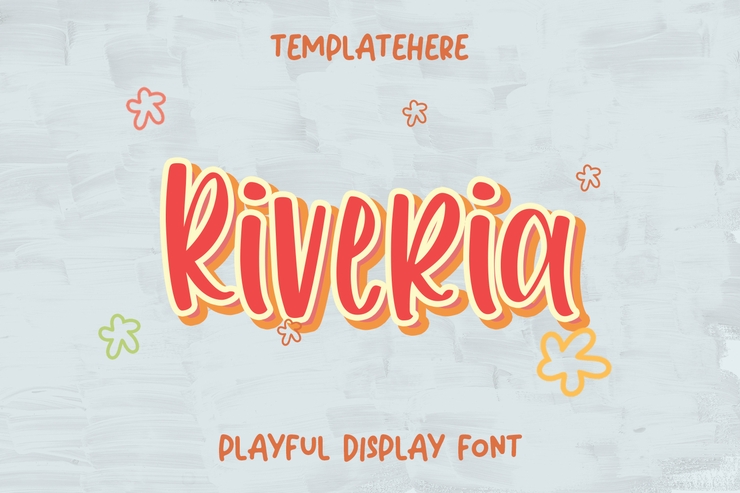 Riveria字体 2