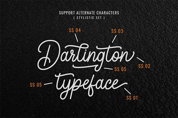 Darlington字体 3