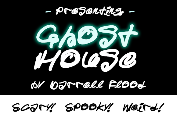 Ghost House字体 1