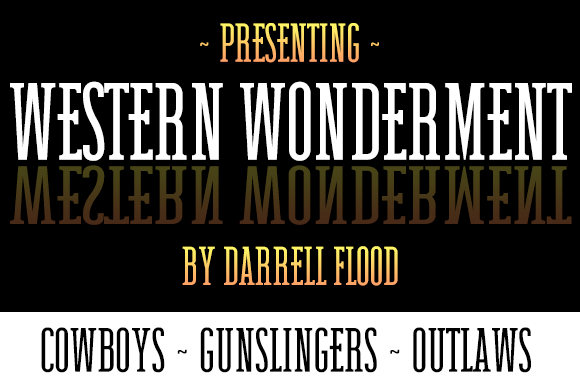 Western Wonderment字体 1