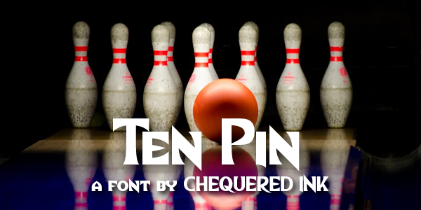 Ten Pin字体 2