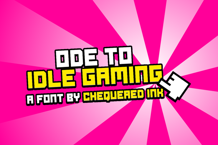 Ode to Idle Gaming字体 1