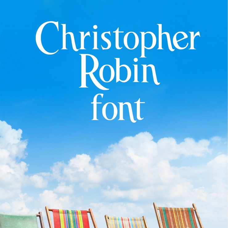Christopher Robin字体 1