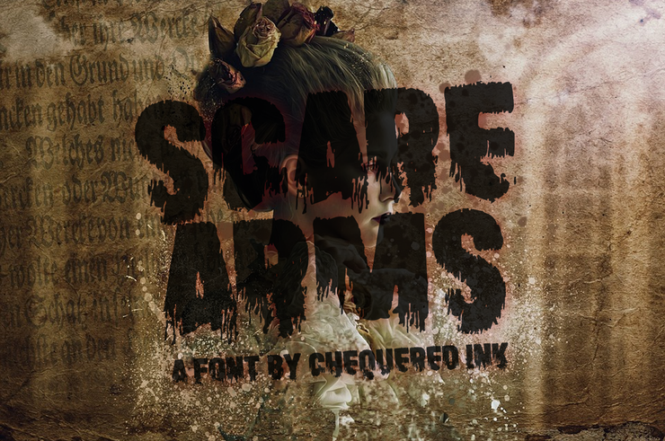 Scare Arms字体 1