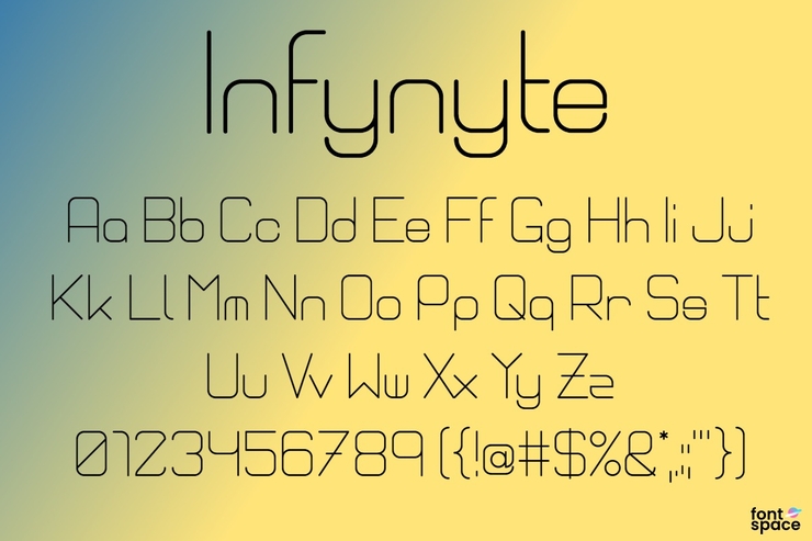 Infynyte Body字体 1