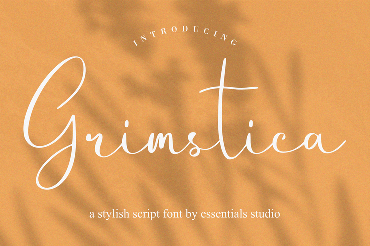 Grimstica字体 3