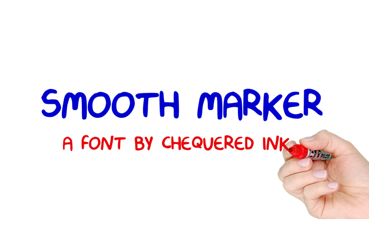 Smooth Marker字体 1