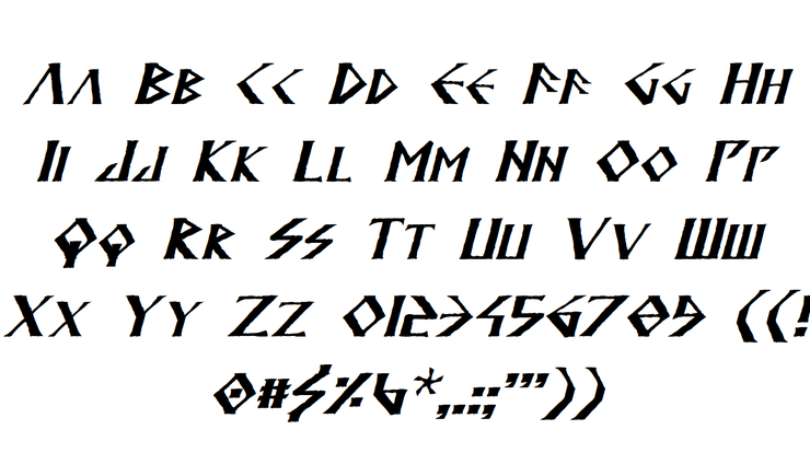 Anglodavek字体 1