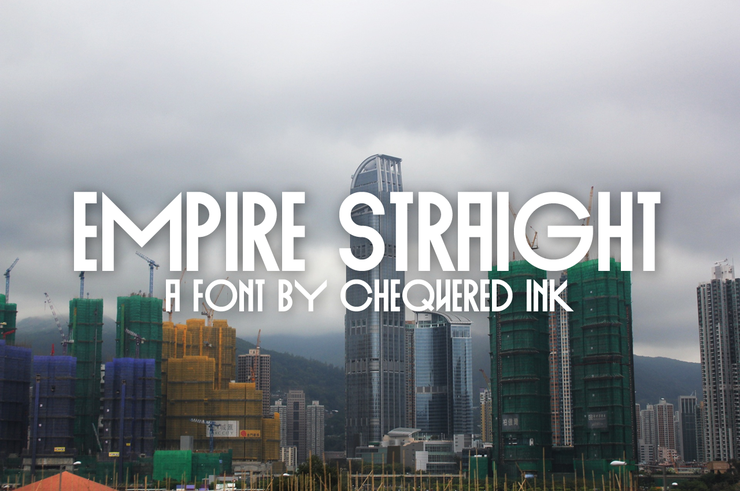 Empire Straight字体 1