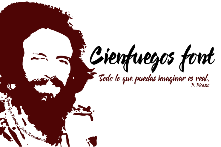 Cienfuegos字体 1
