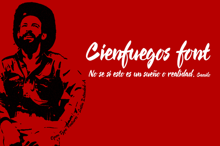 Cienfuegos字体 2