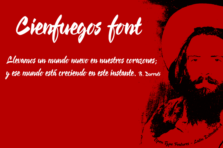 Cienfuegos字体 4