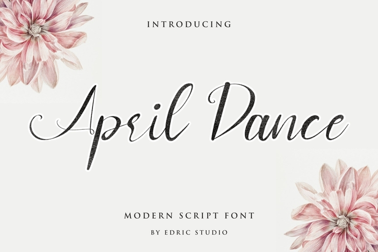 April Dance字体 1