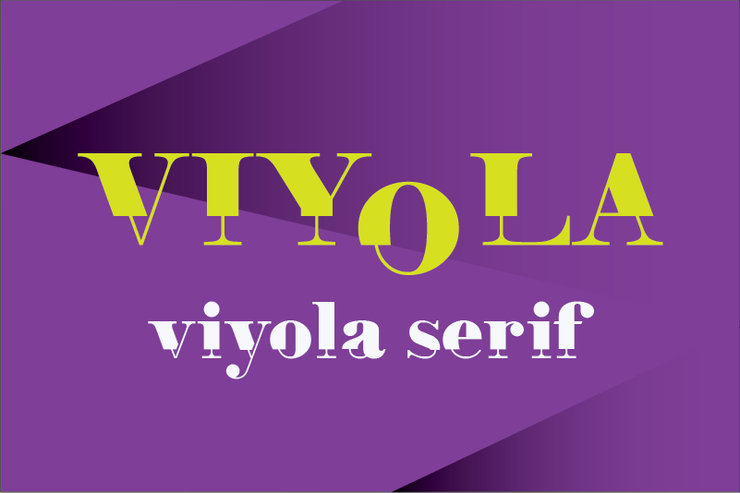 Viyola字体 1