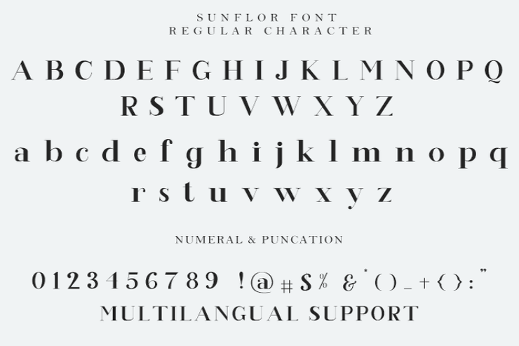 Sunflorcrafter字体 5
