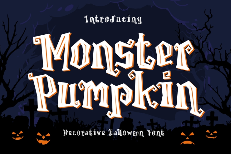 Monster Pumpkin字体 1