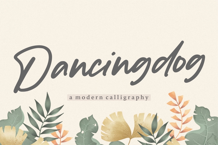 Dancingdog字体 1