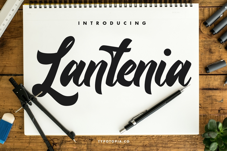 Lantenia字体 6