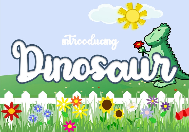Dinosour字体 1