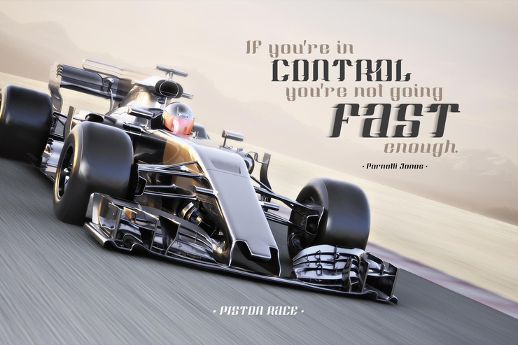 Piston Race Vertion字体 3