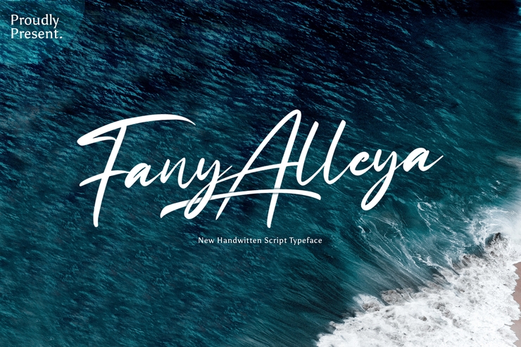 Fany Alleya字体 8
