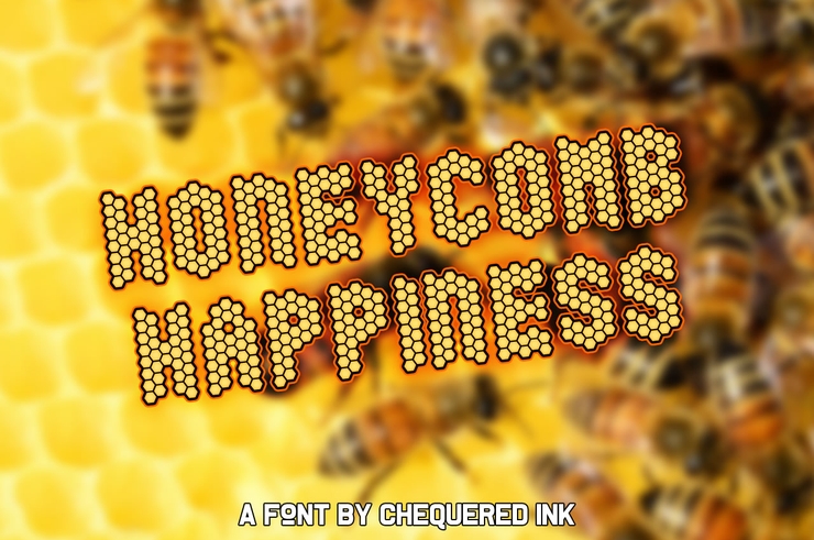 Honeycomb Happiness字体 1