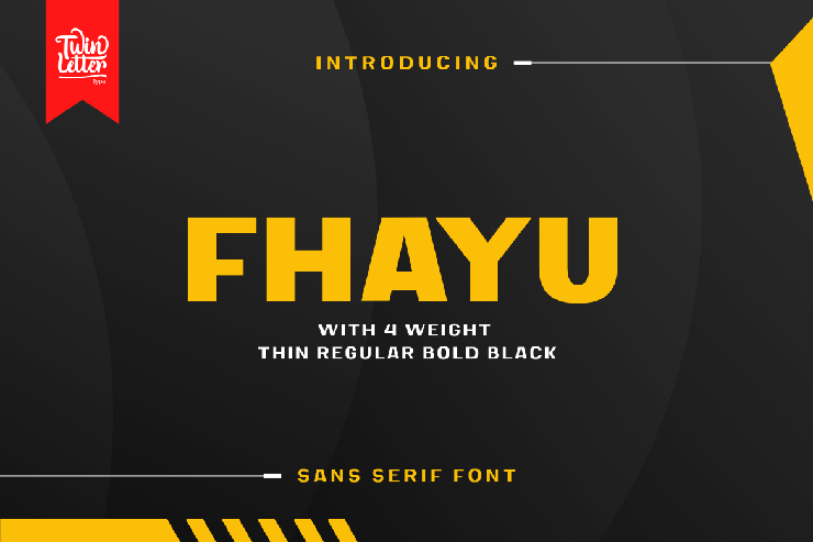 Fhayu字体 4