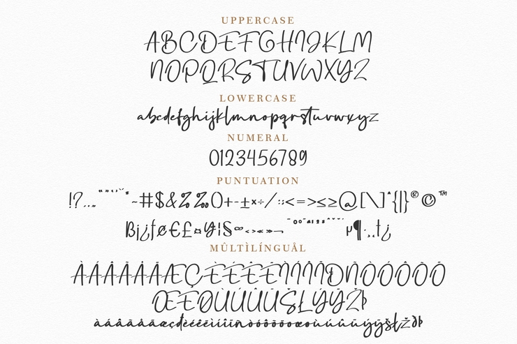 Dellimun字体 4