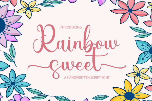 Rainbow Sweet字体 2