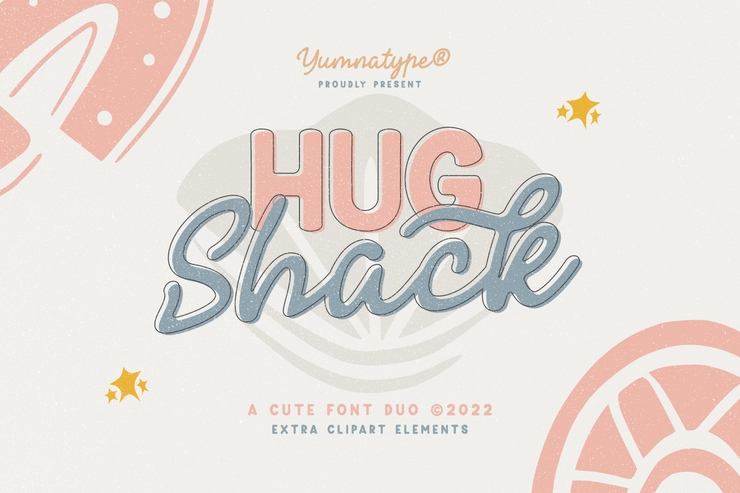 Hug Shack字体 2