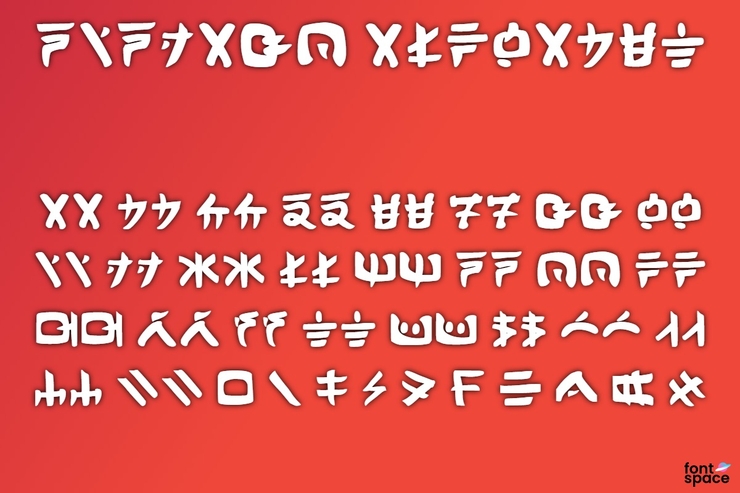 Ninjago Alphabet字体 2