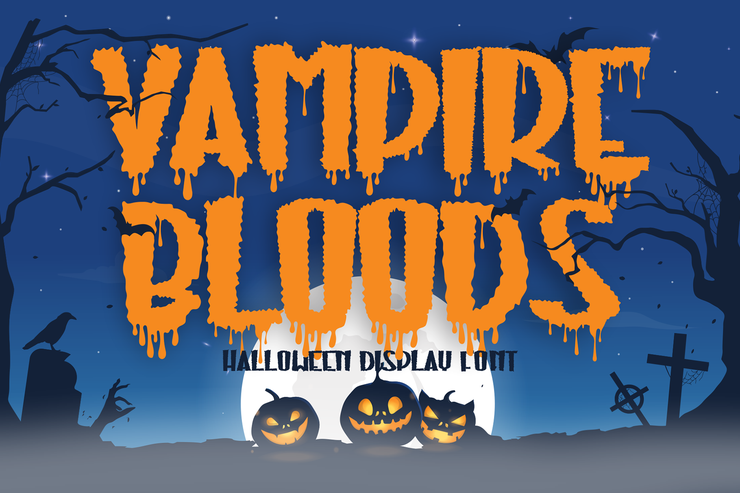 Vampire Bloods字体 7
