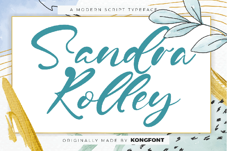Sandra Rolley字体 1