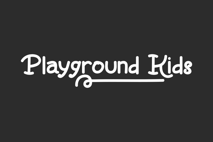 Playground Kids字体 1