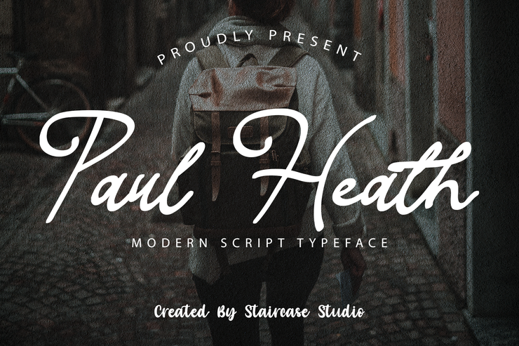 Paul Heath字体 1