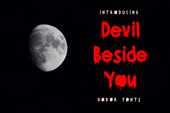 Devil Beside You字体 1