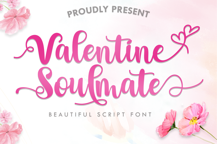 Valentine Soulmate字体 1