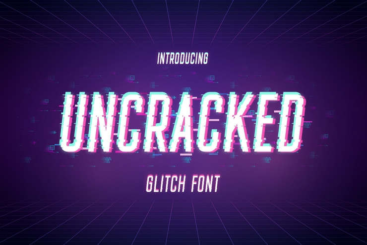 Uncracked字体 4