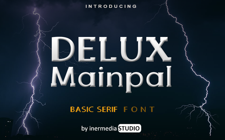 Delux Mainpal字体 1