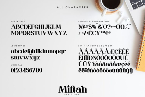 Miftah字体 1