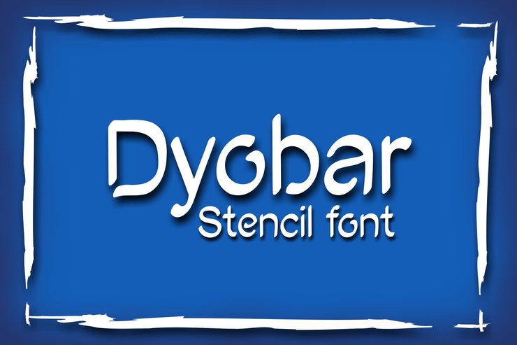Dyobar字体 4