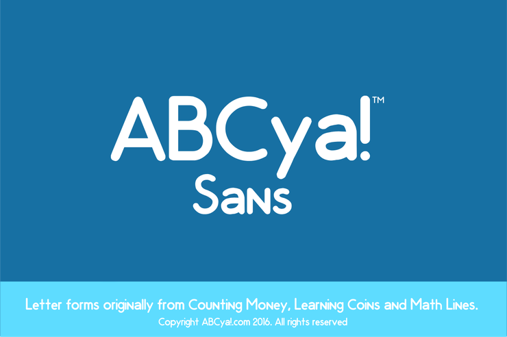 ABCya Sans字体 1